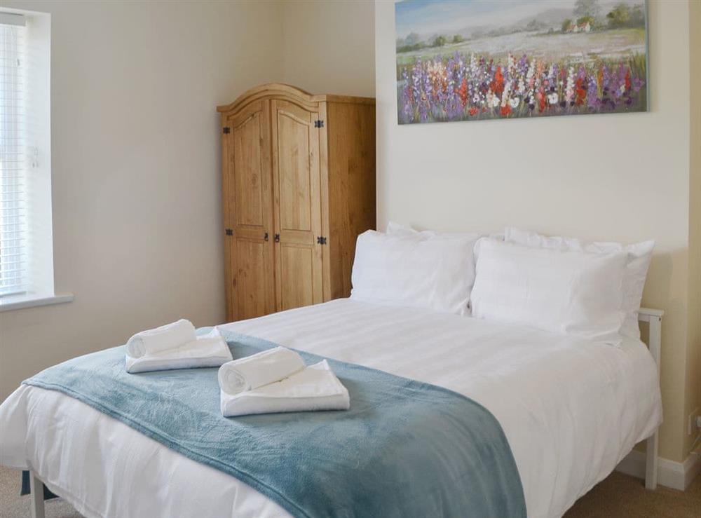 Comfy double bedroom at The Creel House in Amble, Northumberland