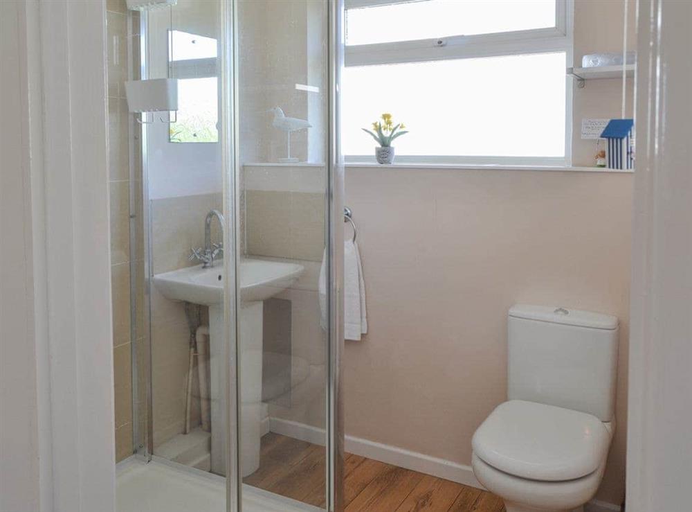 Shower room at The Crest in Eccles on Sea, near Happisburgh, Norfolk