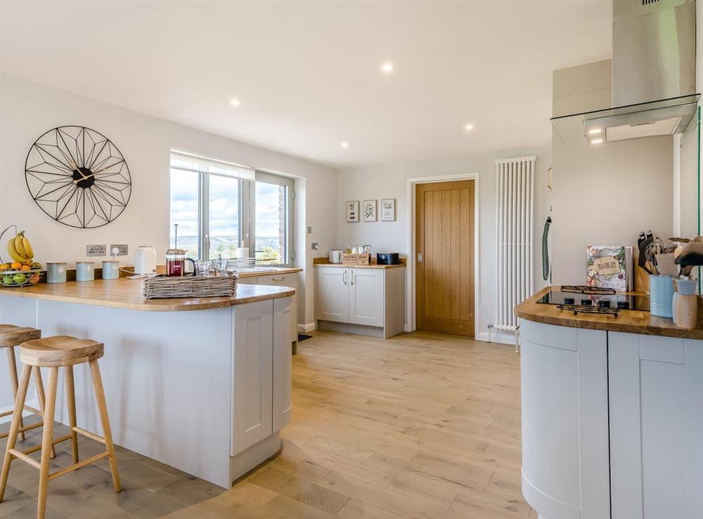 Kitchen area at The Croft in Bolstone, Herefordshire