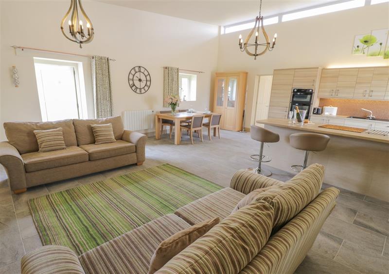 The living area at The Croft, Leigh Sinton