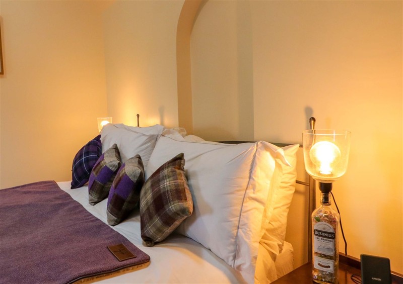 This is a bedroom at The Croft, Newtown-Crommelin near Cloughmills