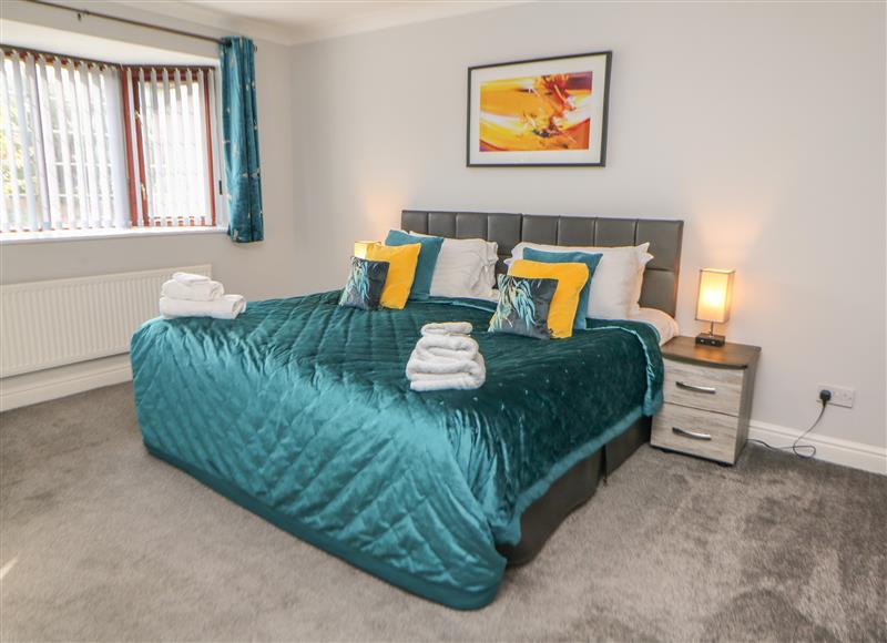 One of the bedrooms at The Croft, North Staffordshire, Blythe Bridge