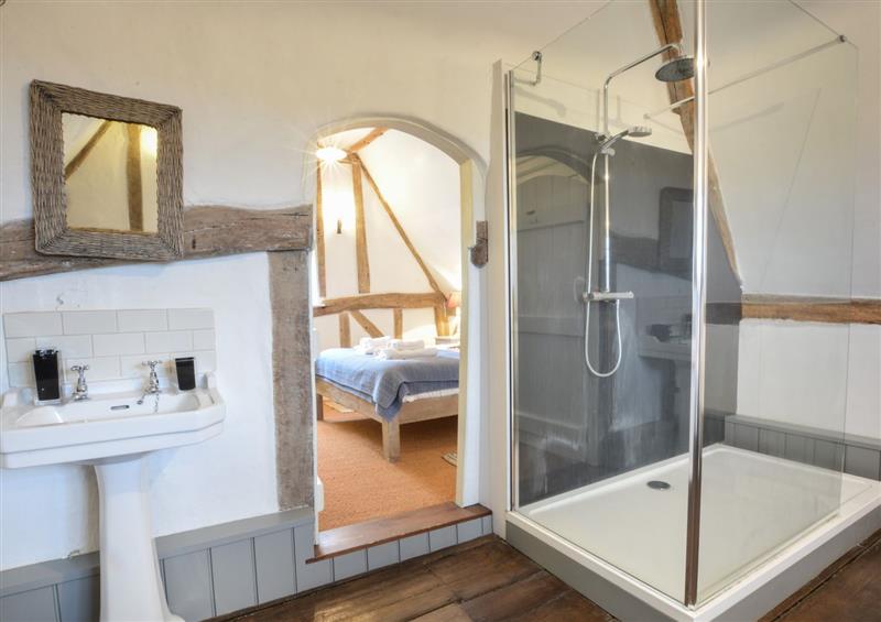 This is the bathroom at The Cross Wing, Peasenhall near Yoxford