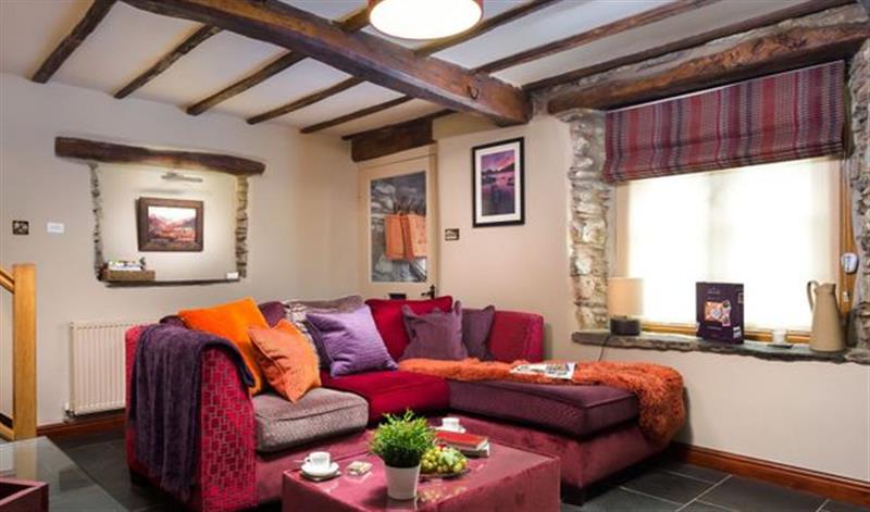 This is the living room at The Curious Orange, Troutbeck
