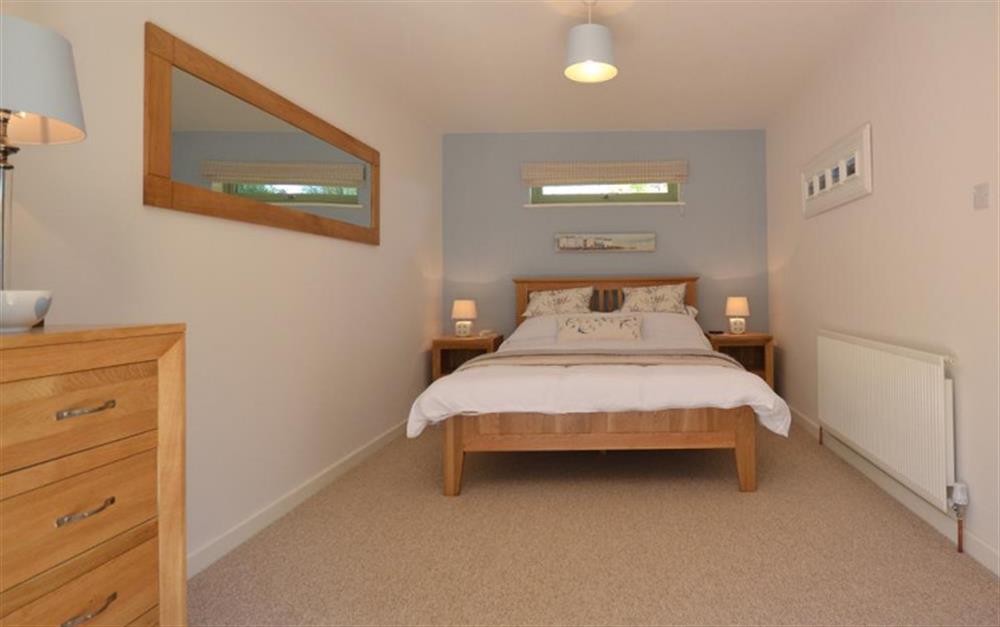 Another view of the bedroom at The Cutch in Looe
