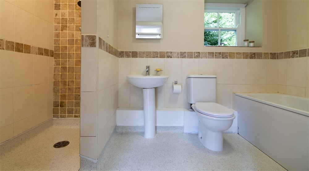 The bathroom at The Cwms in Narberth, Pembrokeshire