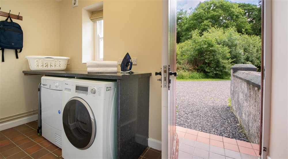 The utility room at The Cwms in Narberth, Pembrokeshire