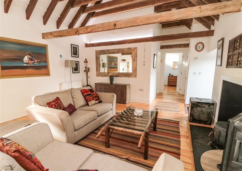 Relax in the living area at The Dairy, Ancroft near Berwick-Upon-Tweed