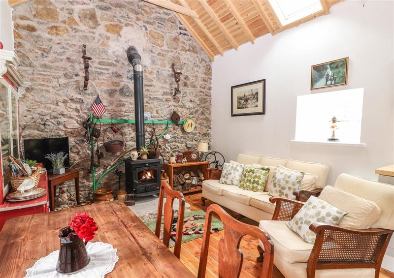 The living area at The Dairy, Ardfinnan