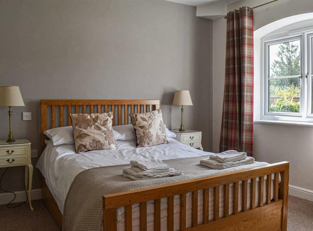 Double bedroom at The Dairy at Brook House Farm in Minshull Vernon, near Nantwich, Cheshire