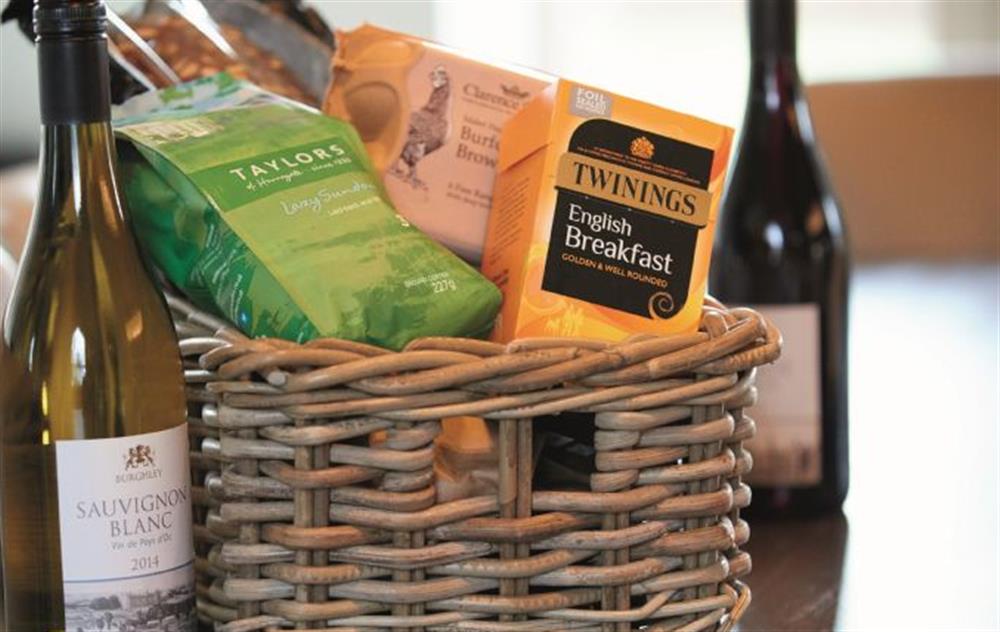 On arrival guests will be treated to a delicious hamper with local produce
