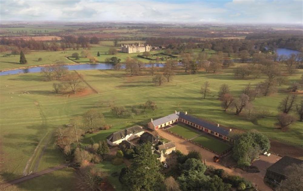 The Dairy sits on the Burghley Estate in the heart of ’Capability’ Brown parkland, landscaped during the 1760’s.