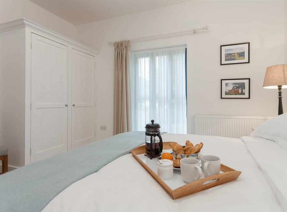 Ample storage within the double bedroom at The Dairy in Beauworth, near Alresford, Hampshire