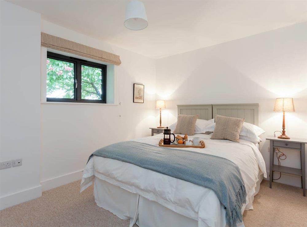 Comfortable second double bedroom at The Dairy in Beauworth, near Alresford, Hampshire