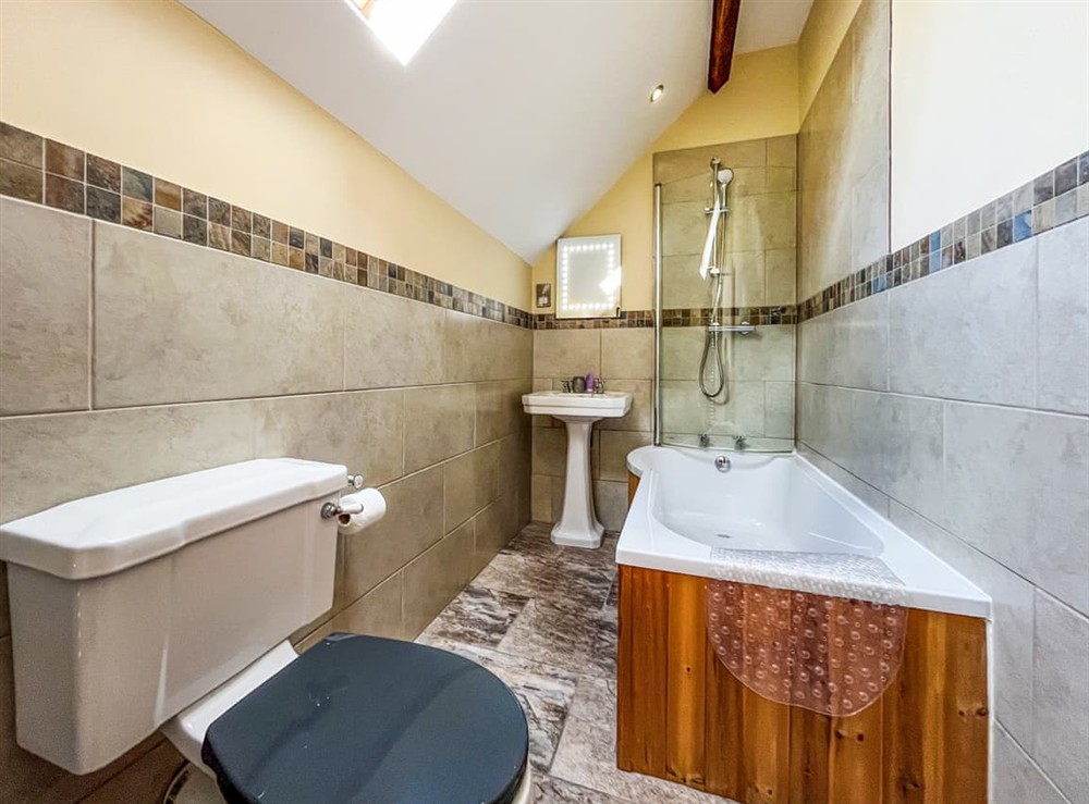 Bathroom at The Dairy in Corwen, Denbighshire