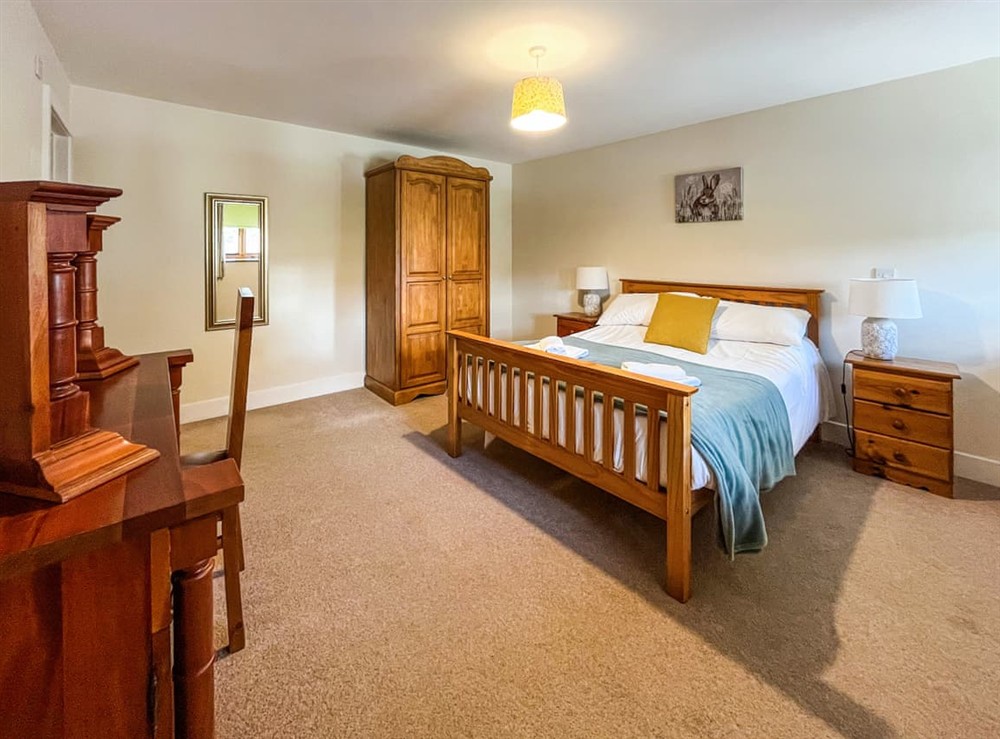 Double bedroom at The Dairy in Corwen, Denbighshire