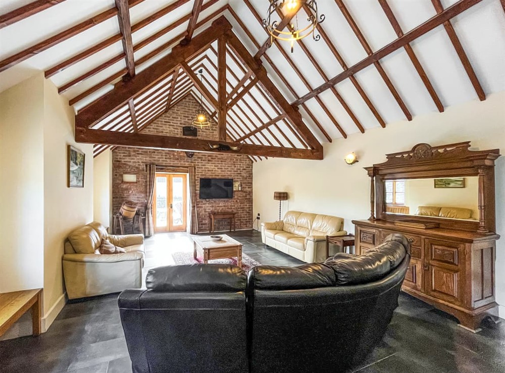 Living room at The Dairy in Corwen, Denbighshire