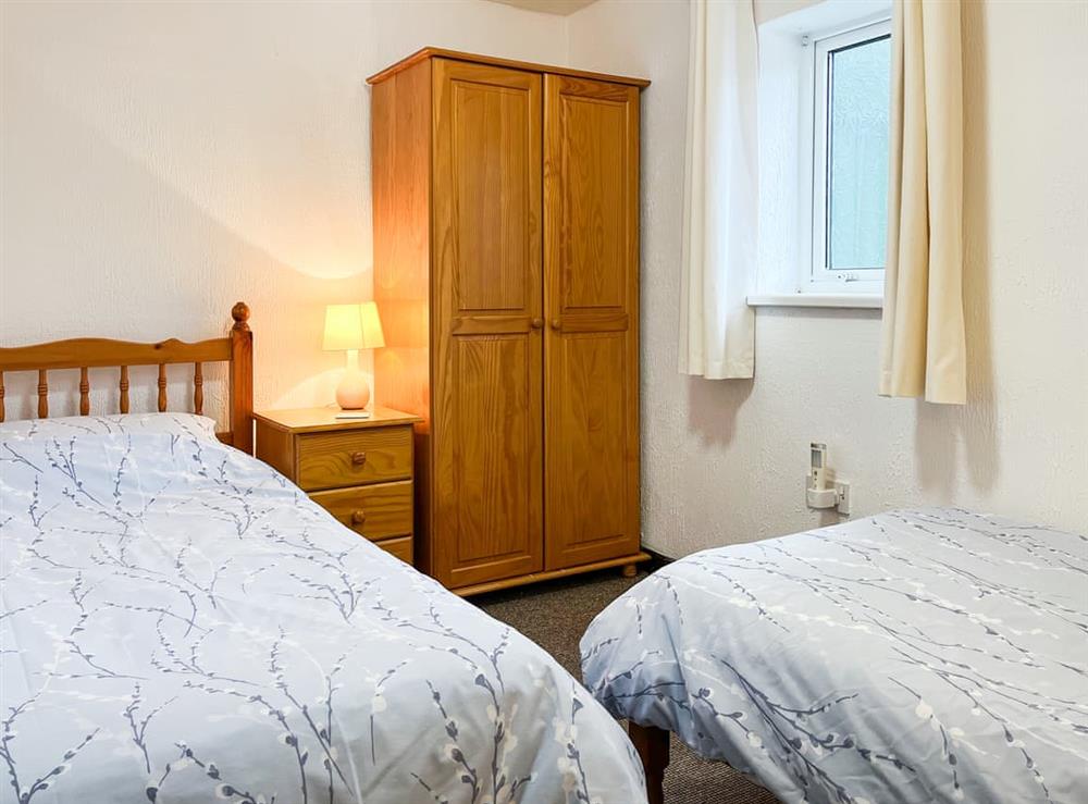 Twin bedroom at The Dairy in Dilhorne, near Cheadle, Staffordshire