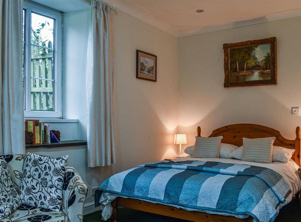 Double bedroom at The Dairy in Downderry, Cornwall