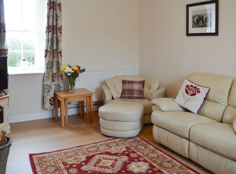 Attractive living room at The Dairy House in Newton Stewart, near Wigtown, Wigtownshire
