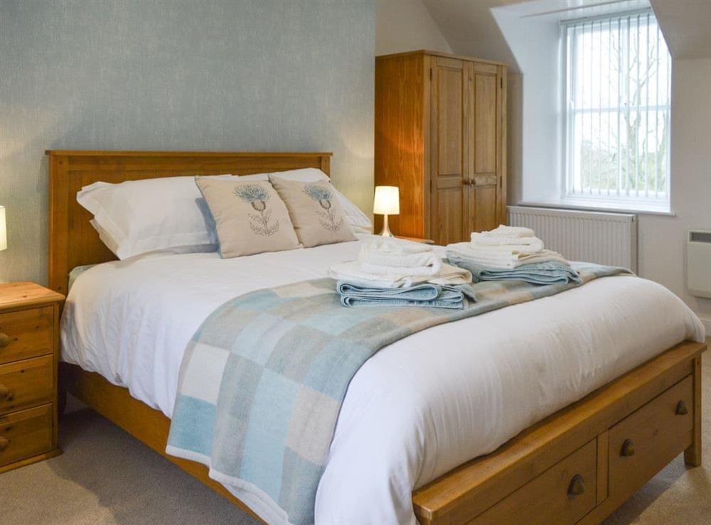 Relaxing double bedroom at The Dairy House in Newton Stewart, near Wigtown, Wigtownshire