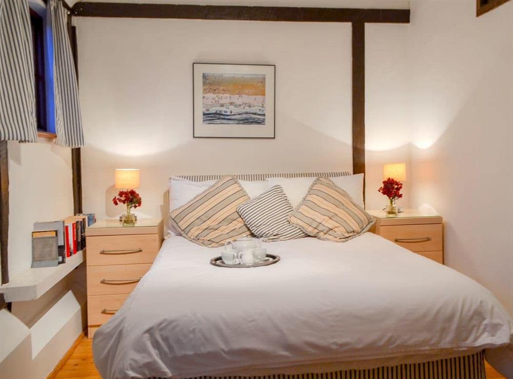 Comfortable double bedroom at The Dairy in Ninfield, Nr Battle, East Sussex., Great Britain
