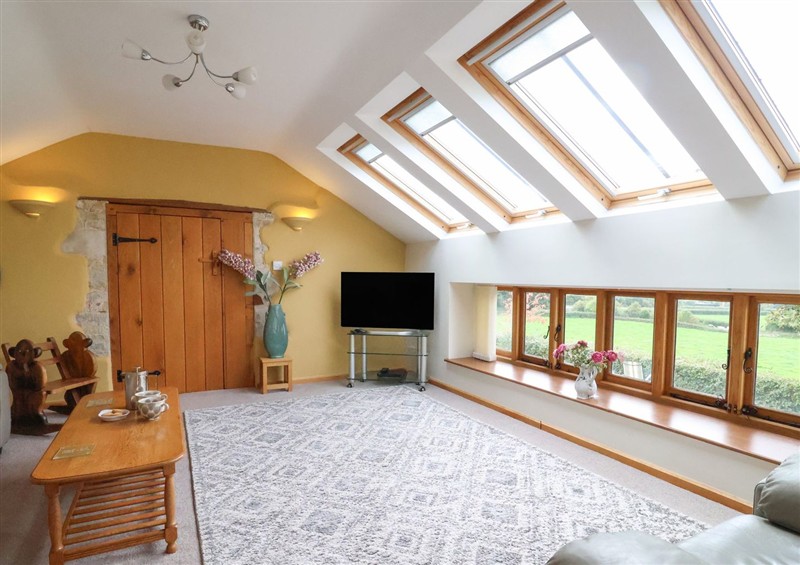 The living room at The Dairy, Wyke Nr. Axminster