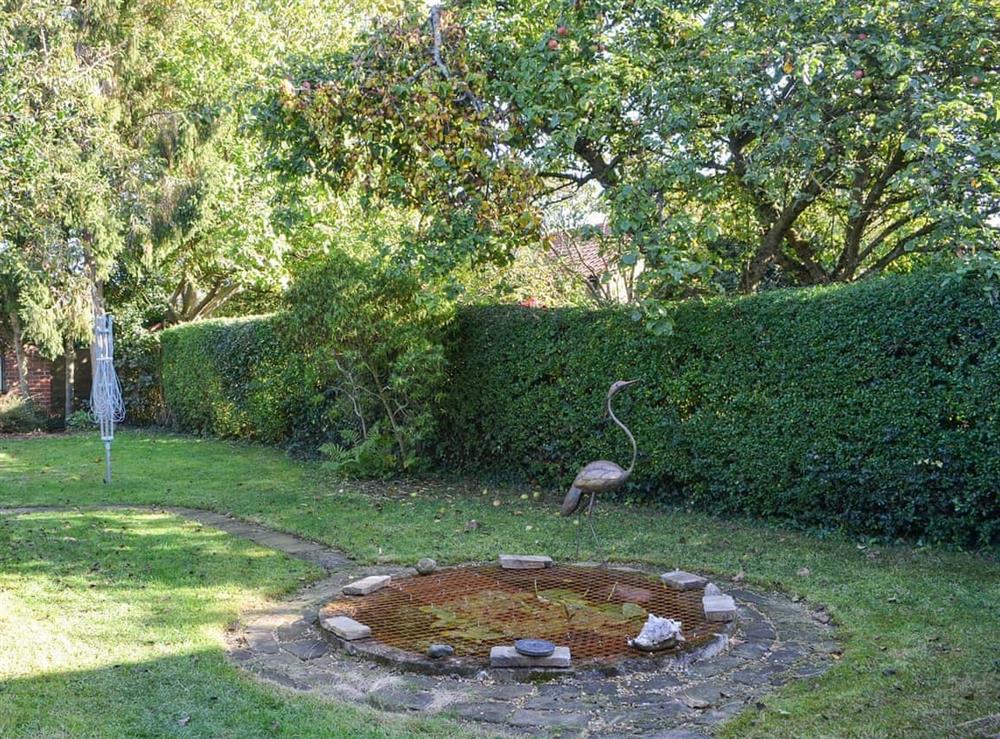 Garden at The Dairymans Cottage in York, North Yorkshire