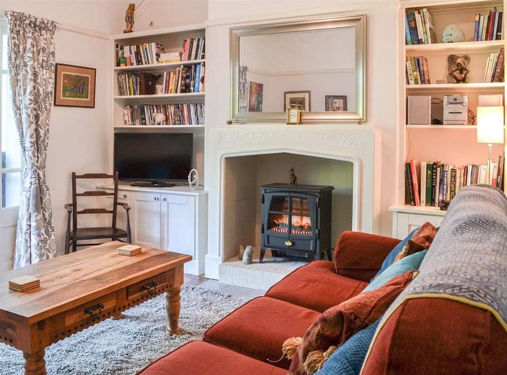 Living room at The Dairymans Cottage in York, North Yorkshire