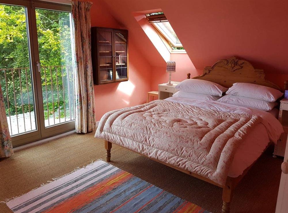 Double bedroom at The Dancing Fox in Craobh Haven, near Oban, Argyll