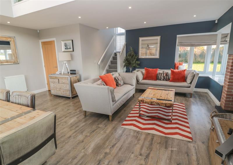 Enjoy the living room at The Deck House, Beadnell