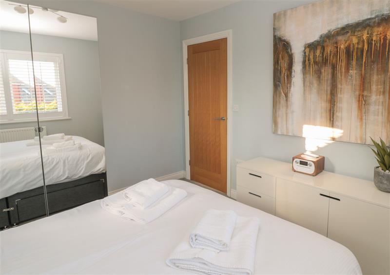 This is a bedroom at The Deck House, Beadnell