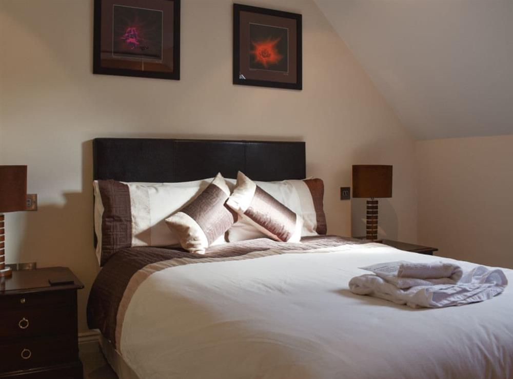 Double bedroom at The Dell in Middlecombe, near Minehead, Somerset
