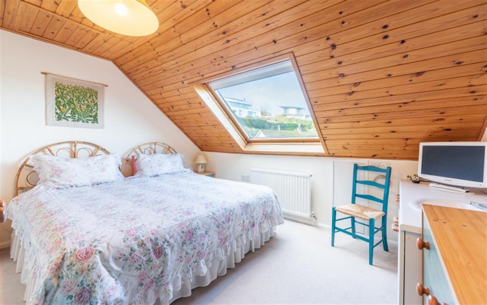 The bedroom  at The Dell Studio Apartment in Salcombe