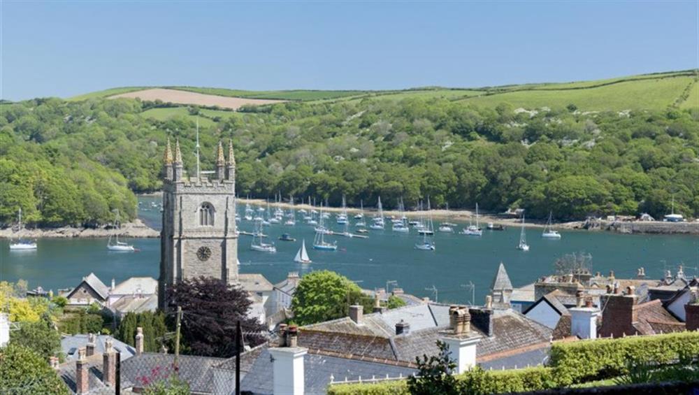 Fowey, a popular fishing port not far from Looe at The Den in Looe