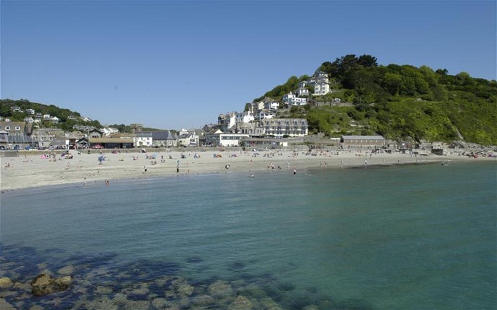 The seafront at East Looe, only a short walk from The Den at The Den in Looe