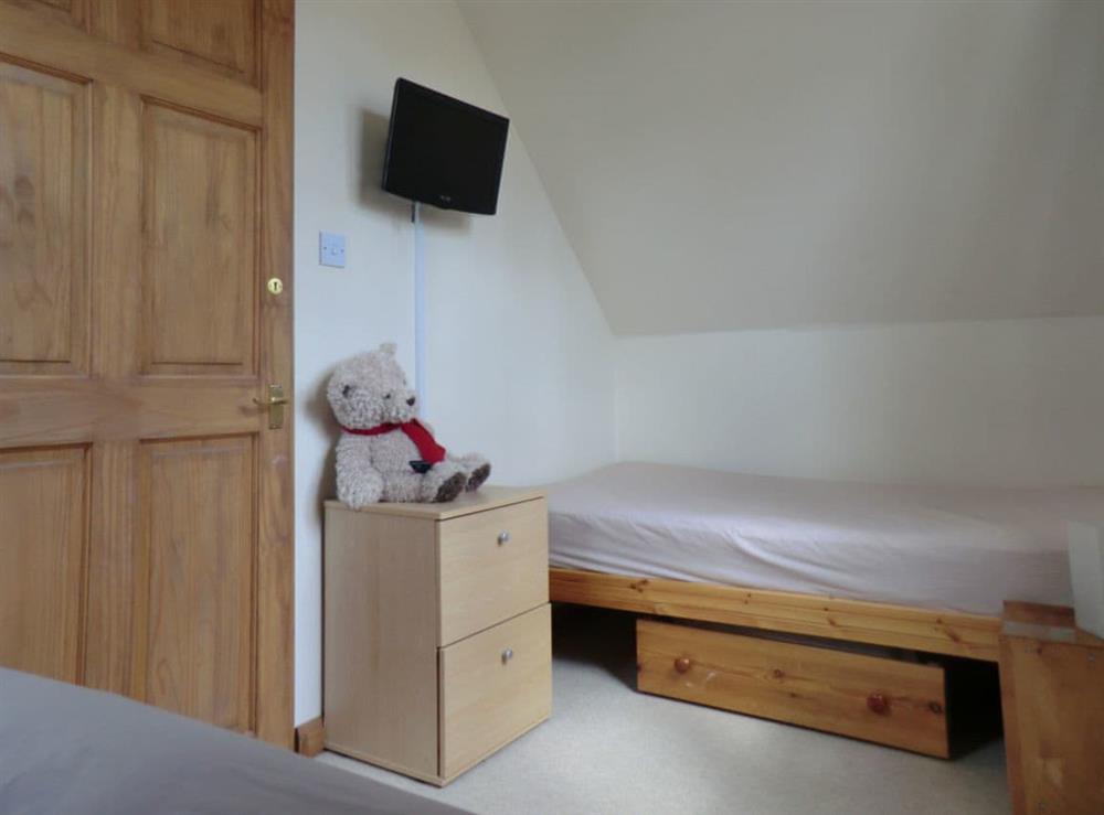 Twin bedroom at The Den in Sleaford, Lincolnshire