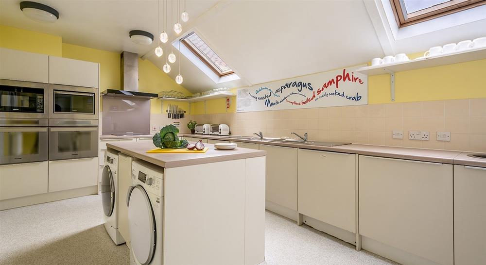 The kitchen at The Dial House in Brancaster Staithe, Norfolk