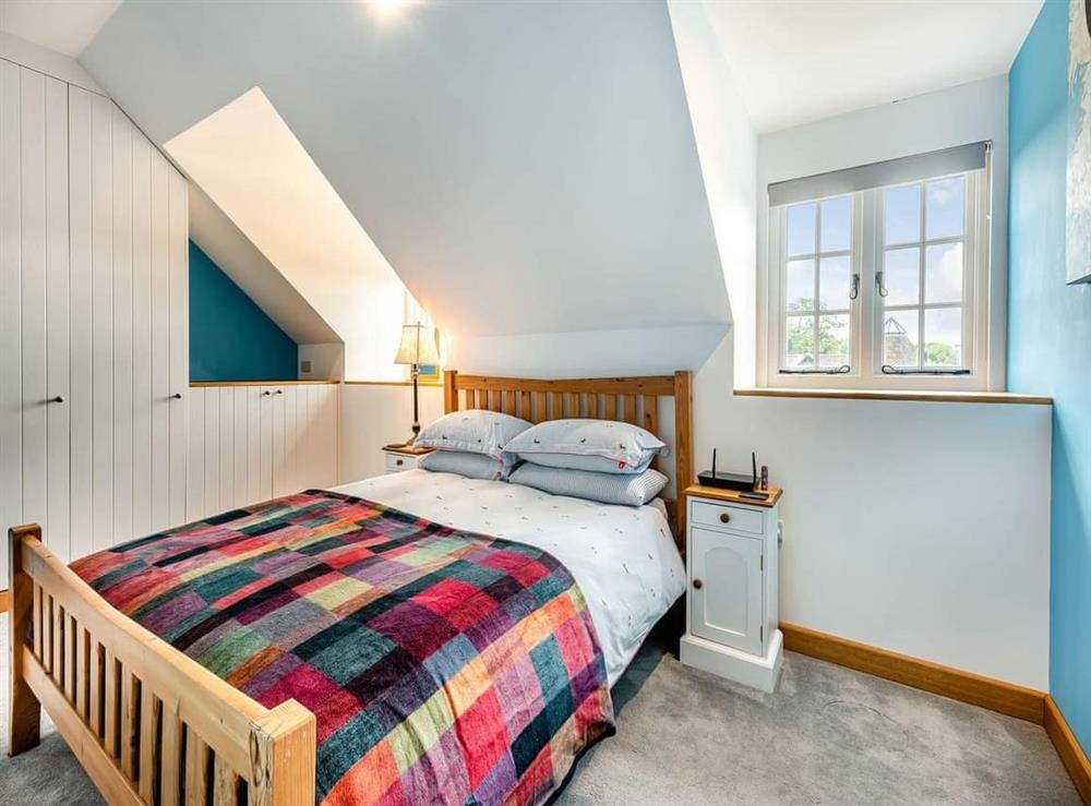 Double bedroom at The Dog and Trout in North End, West Sussex