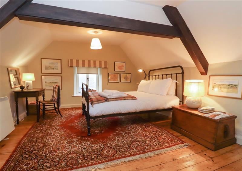 This is the bedroom at The Dolls House, Yanworth near Northleach
