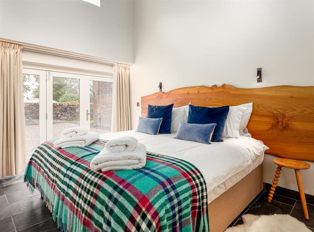 Double bedroom at The Doocot @ East Neuk Orchards in Pittenweem, near Anstruther, Fife