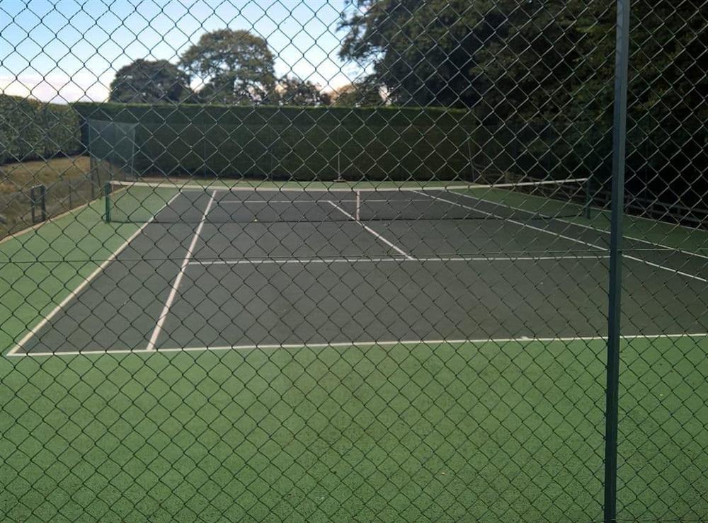 All weather tennis court