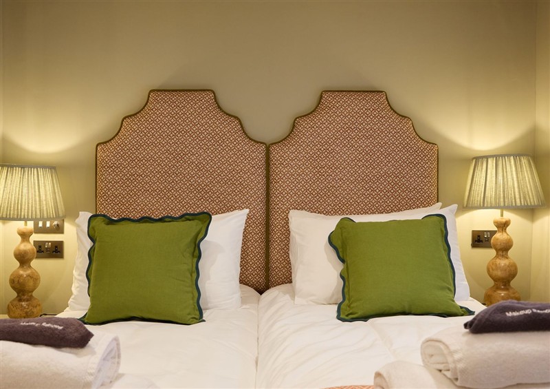 One of the 2 bedrooms at The Dovecote, Hopton