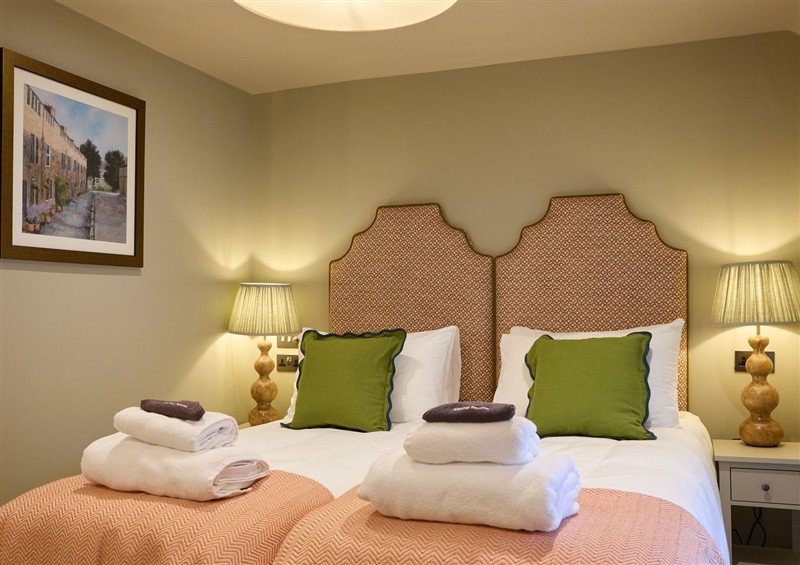 One of the bedrooms at The Dovecote, Hopton