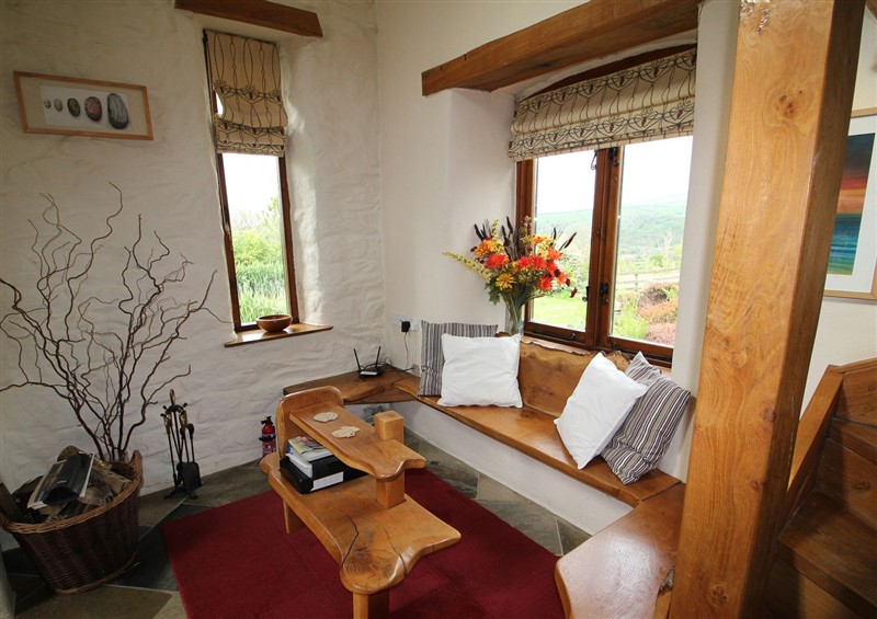 Inside The Dovecote at The Dovecote, Llanychaer near Fishguard