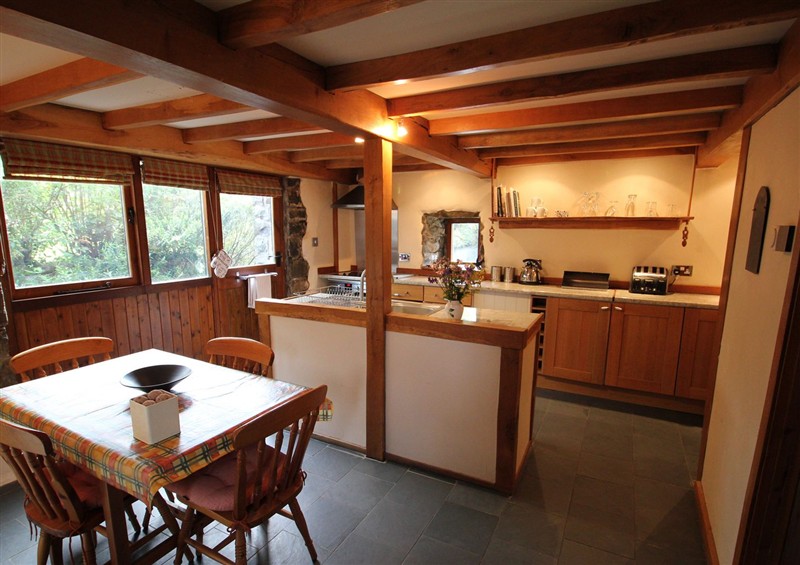 Kitchen at The Dovecote, Llanychaer near Fishguard