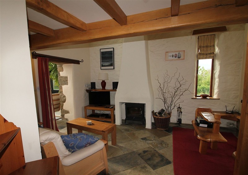 The living area (photo 2) at The Dovecote, Llanychaer near Fishguard