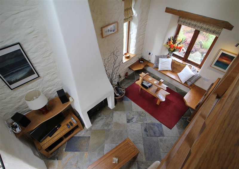 The living area (photo 3) at The Dovecote, Llanychaer near Fishguard