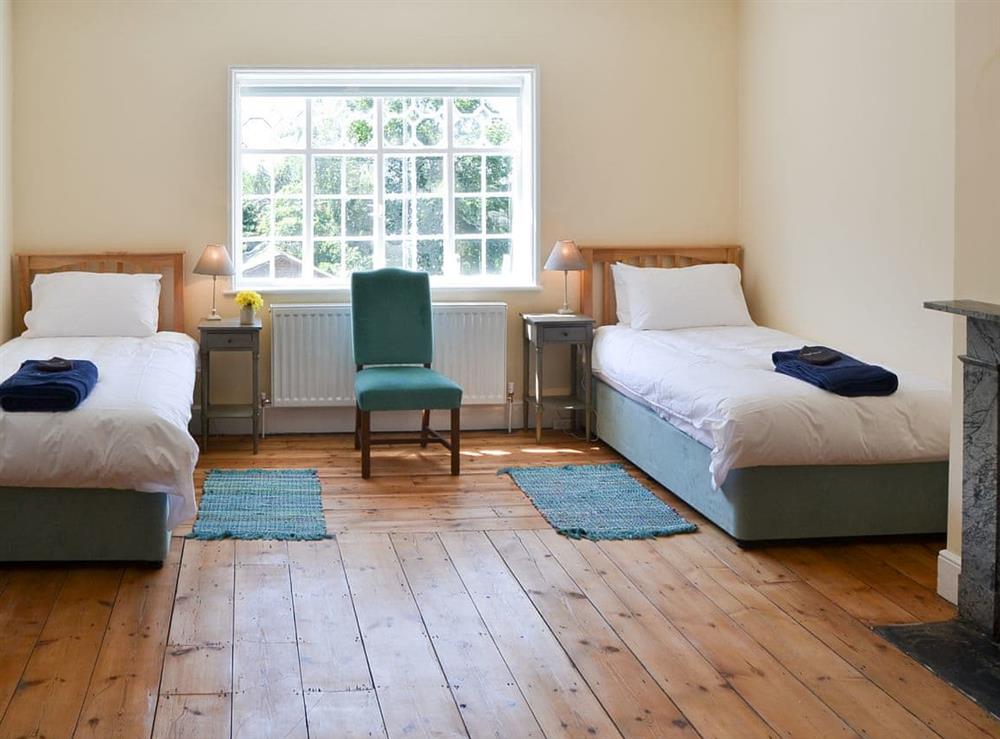Twin bedroom at The Dower House in Stow Bardolph, near King’s Lynn, Norfolk
