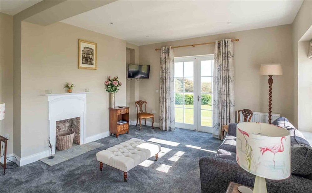 Living room at The Dower House in Thorpeness, Suffolk